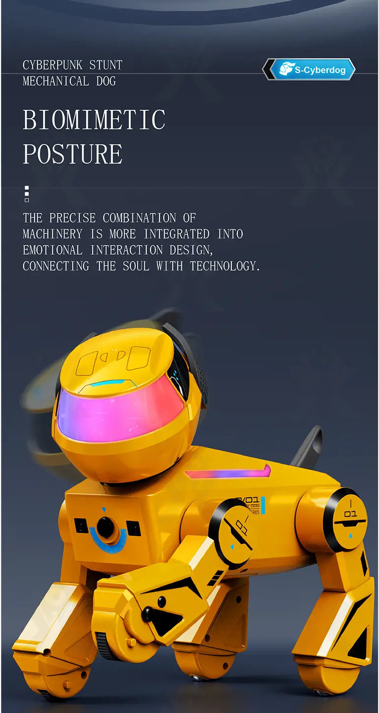 Smart Toy Robot Dogs with Remote Control, Dance & Light Show · TV10664 · detail image 5 of 15