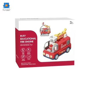 Interactive Firefighter Truck Toy with Rotating Ladder, Sound & Light Effects · TV10667 · product photo 5 of 7