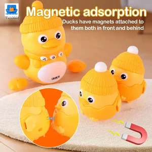 Magnetic Crawling Duck Toy for Babies-Music, Light & Interactive Play · TV10665 · product photo 2 of 8