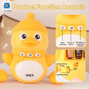 Magnetic Crawling Duck Toy for Babies-Music, Light & Interactive Play · TV10665 · product photo 5 of 8