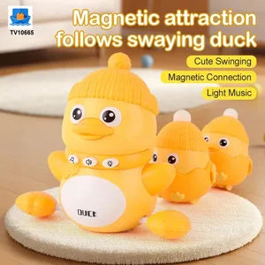 Magnetic Crawling Duck Toy for Babies-Music, Light & Interactive Play · TV10665 · product photo 6 of 8