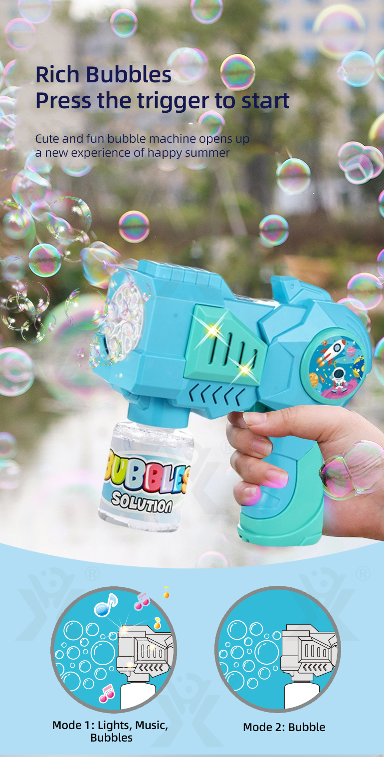 Porous Electric Bubble Gun Toy · TV10645 · detail image 3 of 8