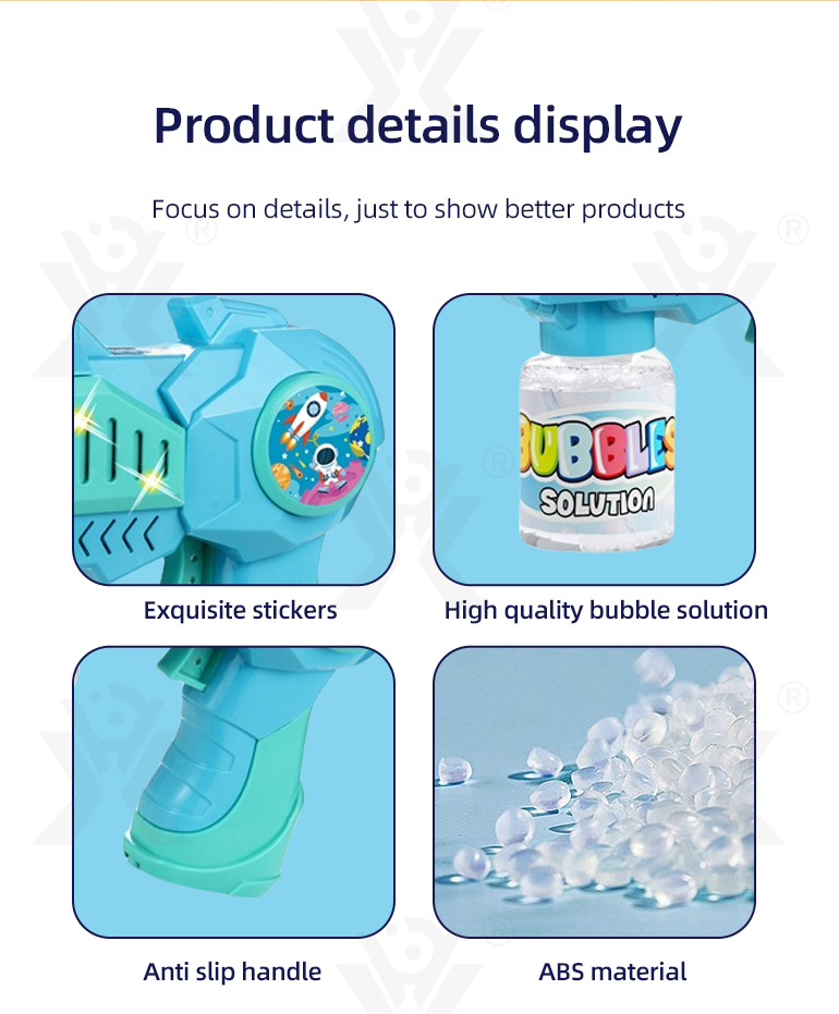 Porous Electric Bubble Gun Toy · TV10645 · detail image 5 of 8