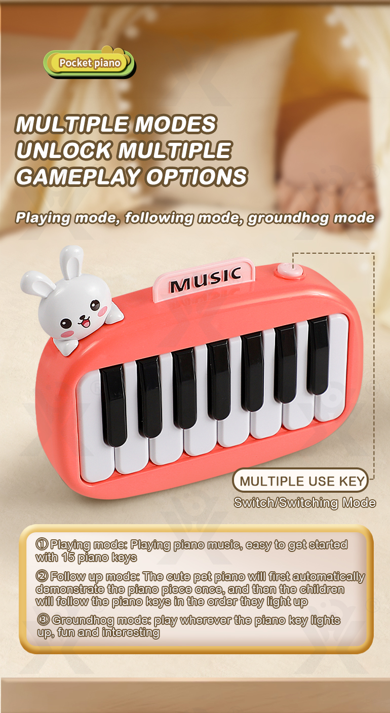 Pocket Electric Piano Toy · TV10656 · detail image 5 of 11
