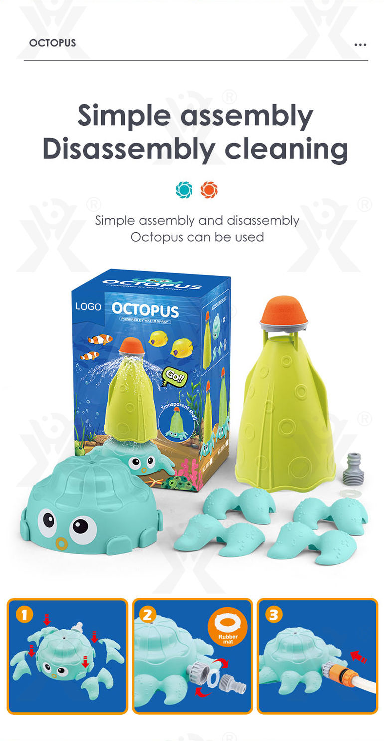 Octopus Sprinkler Toys · TV10661 · detail image 5 of 11