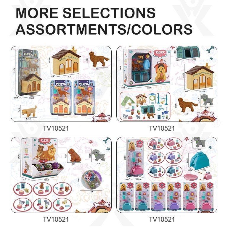 4-in-1 Pet House Toy Set · TV10521 · detail image 5 of 6