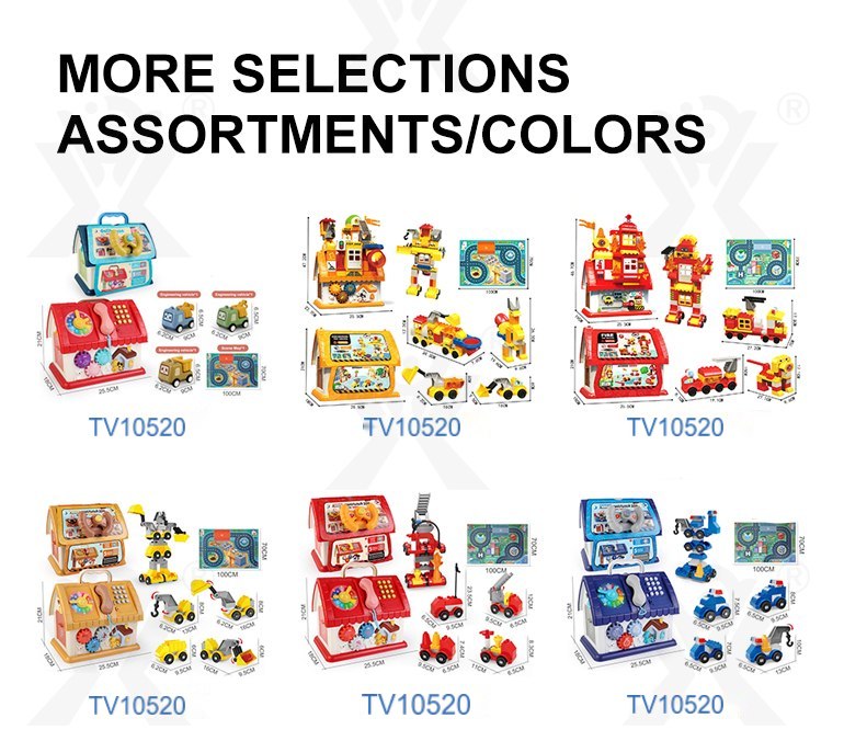 5-in-1 Police Station Building Blocks Toy for Kids · TV10520 · detail image 16 of 17