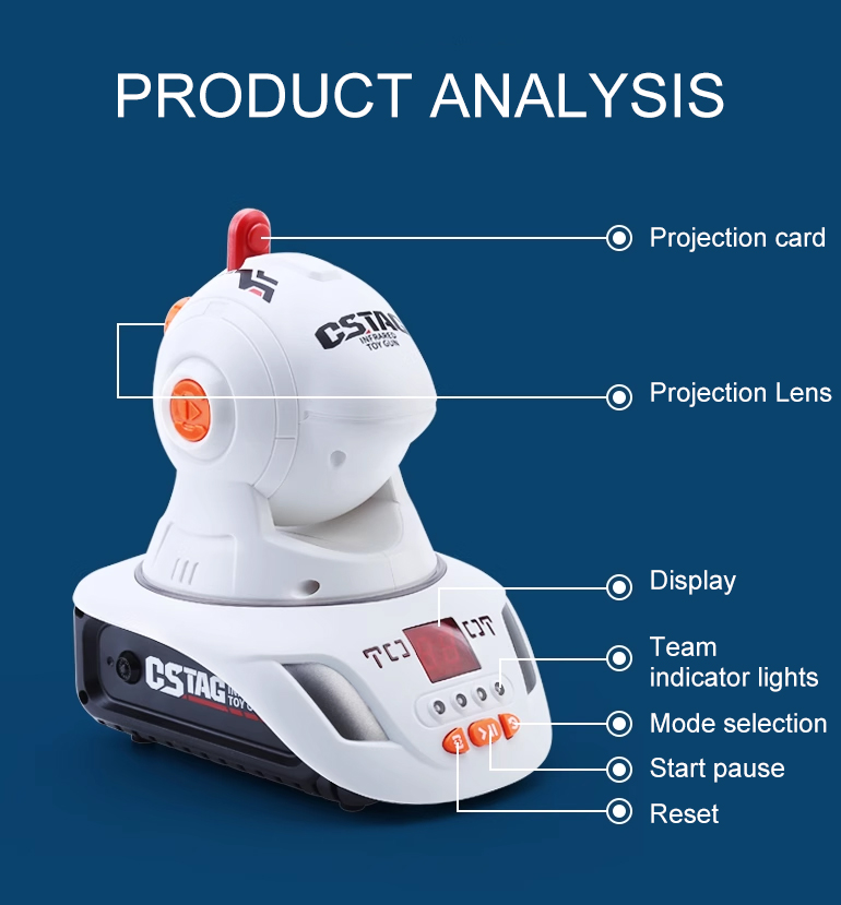 360° Infrared Projector Toy for Interactive Play · TV10523 · detail image 2 of 8