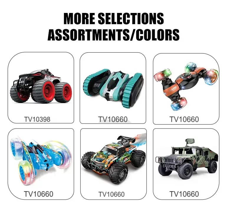 RC Stunt Cars with Spray & LED Lights · TV10660 · detail image 10 of 10