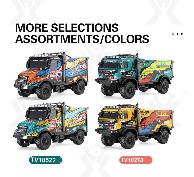RC Truck Rally Toy For Kids, All-terrain Tyres · TV10522 · detail image 5 of 6