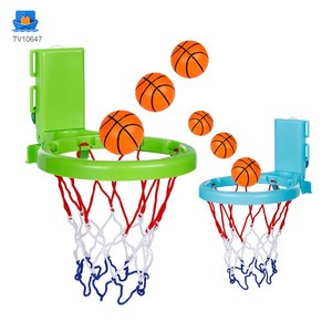 2-in-1 Kids’ Bath Basketball Hoop Toy with Suction Cups & Straps · TV10647 · product photo 1 of 9