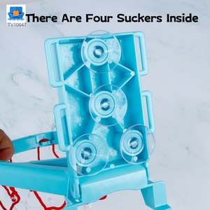 2-in-1 Kids’ Bath Basketball Hoop Toy with Suction Cups & Straps · TV10647 · product photo 3 of 9