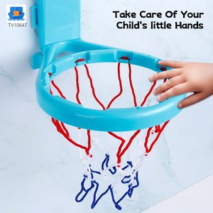 2-in-1 Kids’ Bath Basketball Hoop Toy with Suction Cups & Straps · TV10647 · product photo 5 of 9