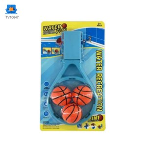 2-in-1 Kids’ Bath Basketball Hoop Toy with Suction Cups & Straps · TV10647 · product photo 6 of 9