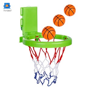2-in-1 Kids’ Bath Basketball Hoop Toy with Suction Cups & Straps · TV10647 · product photo 7 of 9