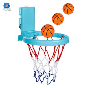 2-in-1 Kids’ Bath Basketball Hoop Toy with Suction Cups & Straps · TV10647 · product photo 8 of 9