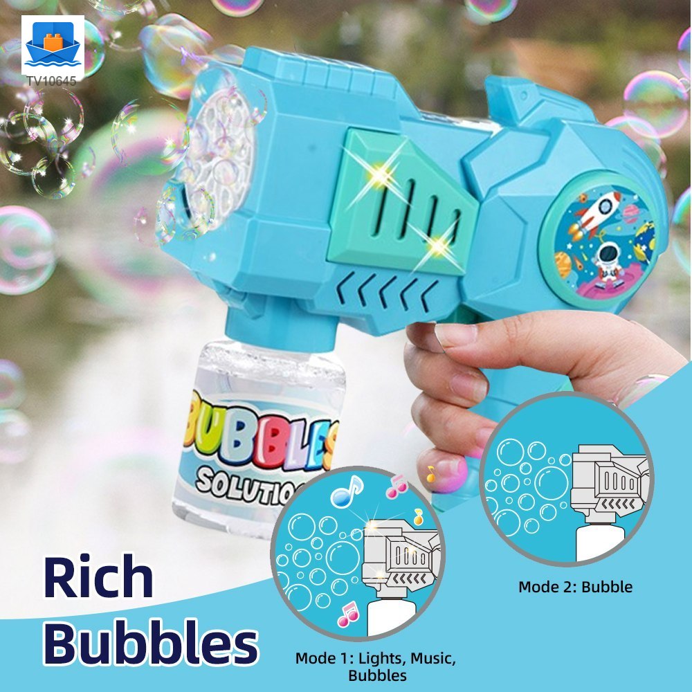 Porous Electric Bubble Gun Toy · TV10645 · product photo 1 of 9