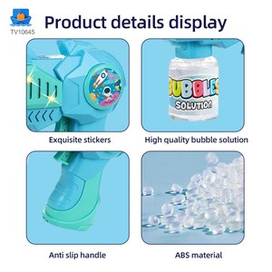 Porous Electric Bubble Gun Toy · TV10645 · product photo 4 of 9