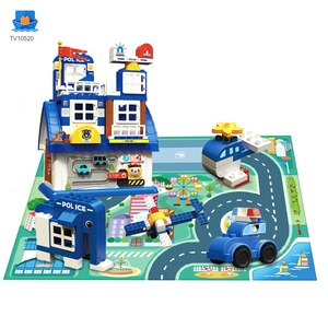 5-in-1 Police Station Building Blocks Toy for Kids · TV10520 · product photo 2 of 6