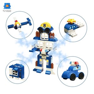 5-in-1 Police Station Building Blocks Toy for Kids · TV10520 · product photo 3 of 6