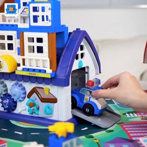 5-in-1 Police Station Building Blocks Toy for Kids · TV10520 · product photo 4 of 6