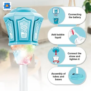 Remote Control Standing Bubble Machines with Lights & Music · TV10659 · product photo 5 of 6