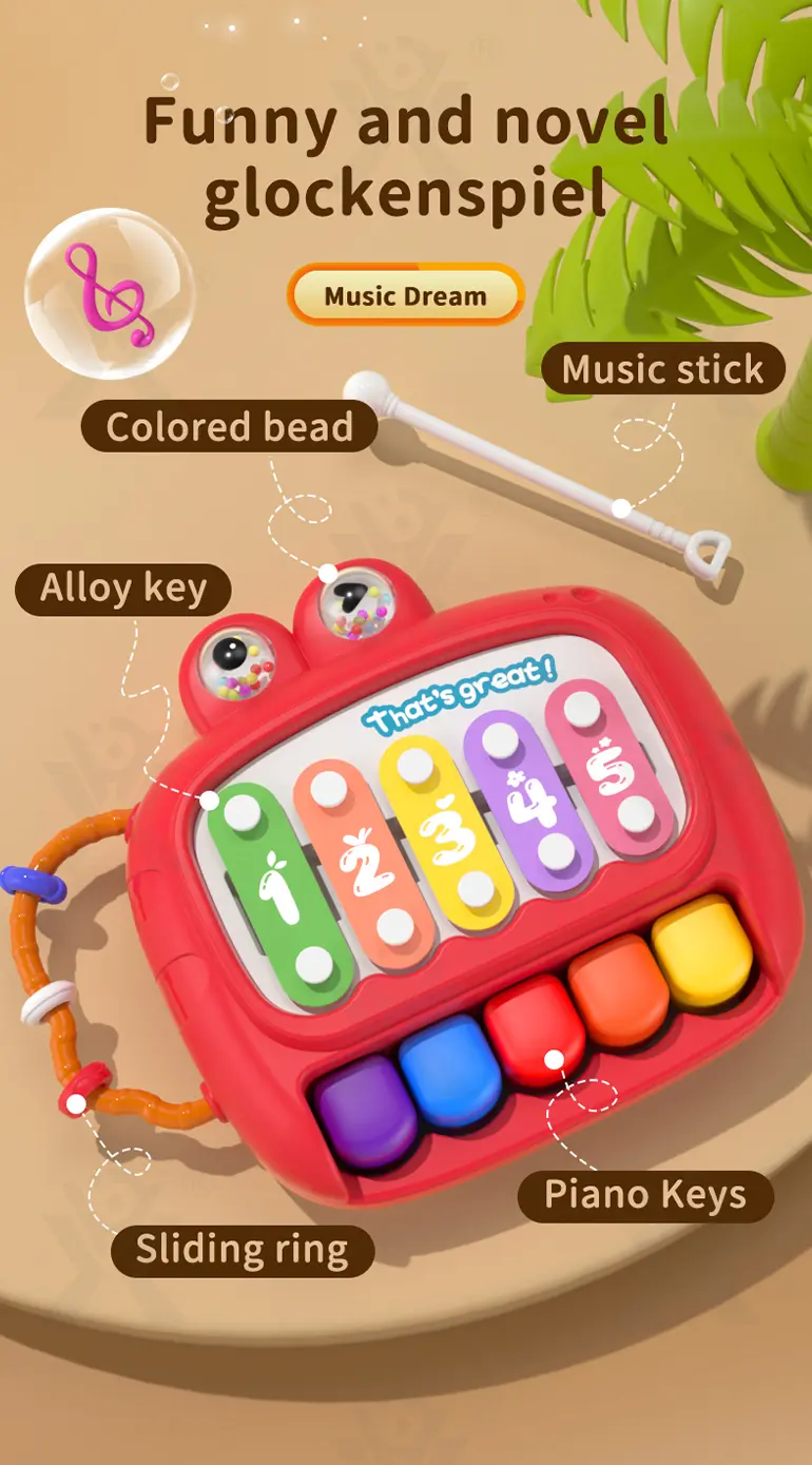 Kids Interactive Xylophone & Piano Toy · TV10650 · detail image 3 of 11