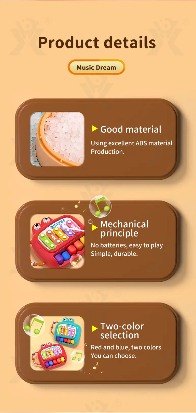 Kids Interactive Xylophone & Piano Toy · TV10650 · detail image 9 of 11
