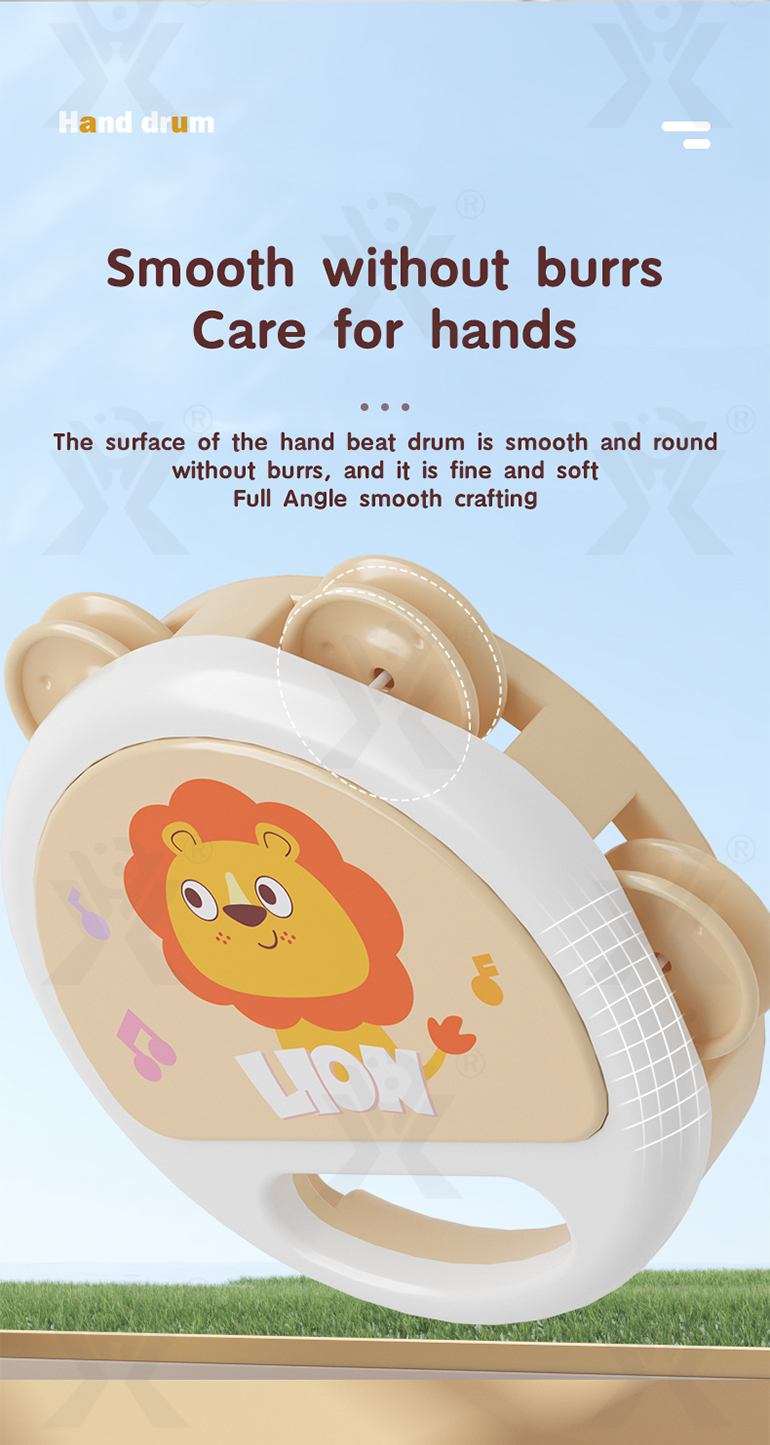 Baby Hand Drum Toy with Shake & Clap Sounds · TV10506 · detail image 3 of 8