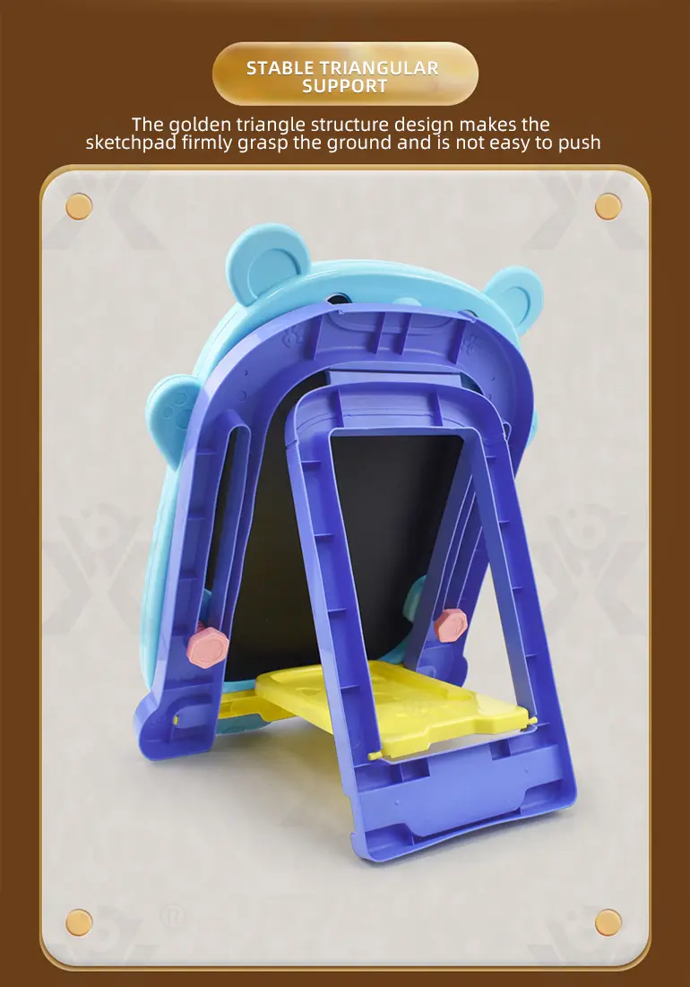 Double-Sided Kids Drawing Board with Adjustable Easel & Storage Tray · TV10625 · detail image 3 of 11