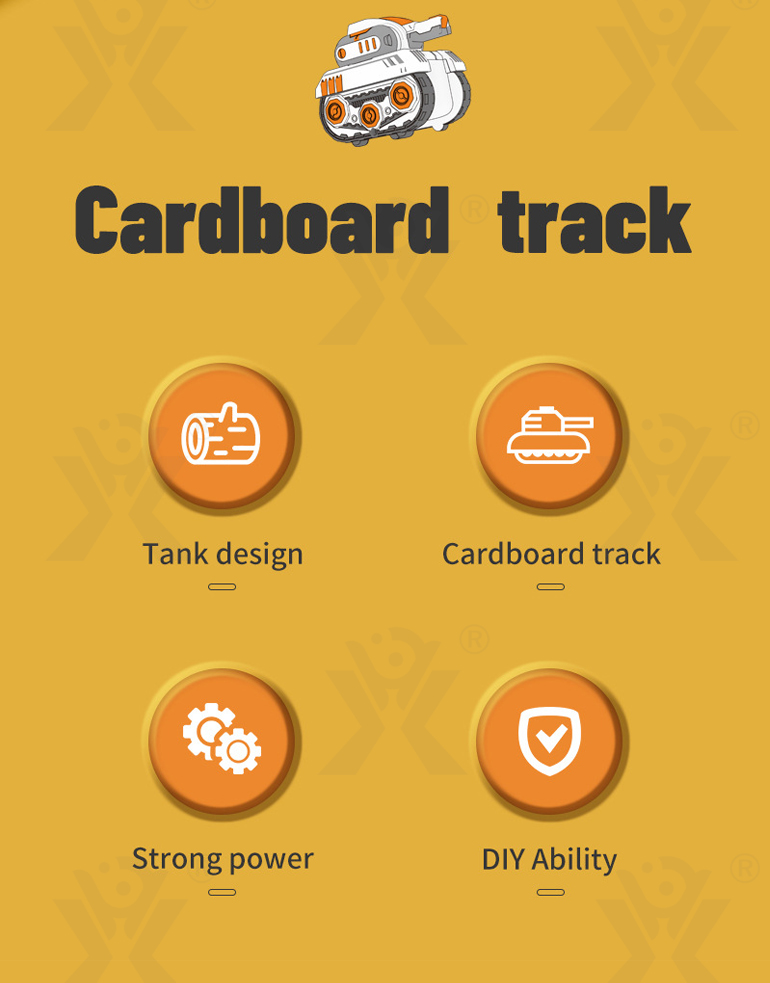 DIY Tank Cardboard Track Toy · TV10525 · detail image 1 of 10