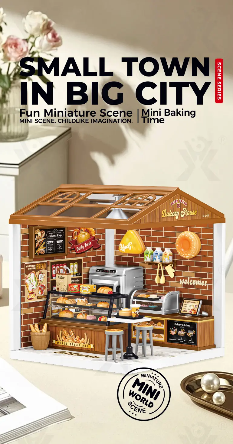 DIY Exquisite Miniatur-Stadt Spielzeug·TV10602·Detailaufnahme 1 von 7