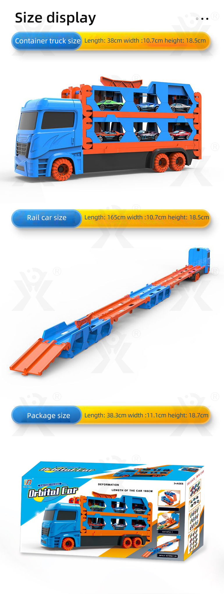 Deformable Track Ejection Car, Supports One-on-one Racing · TV10529 · detail image 10 of 10