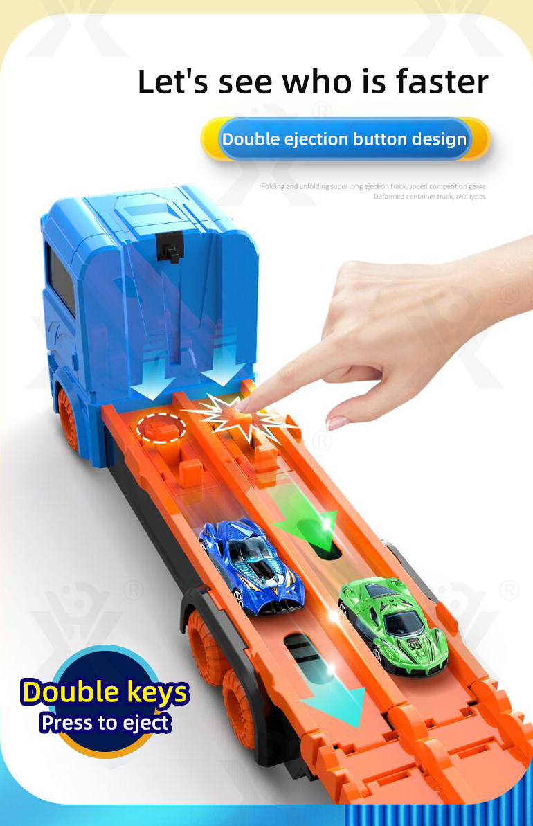 Deformable Track Ejection Car, Supports One-on-one Racing · TV10529 · detail image 4 of 10