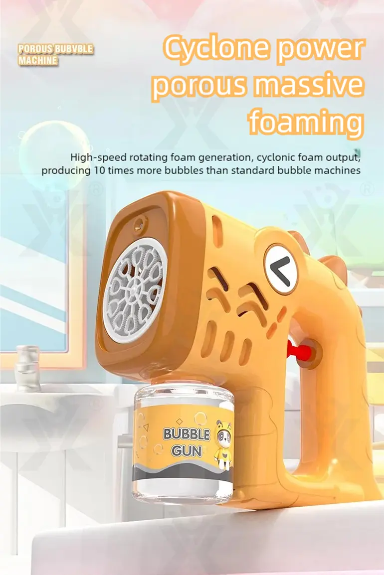 2-in-1 Dinosaur Bubble Water Gun Toy For Kids · TV10601 · detail image 9 of 12