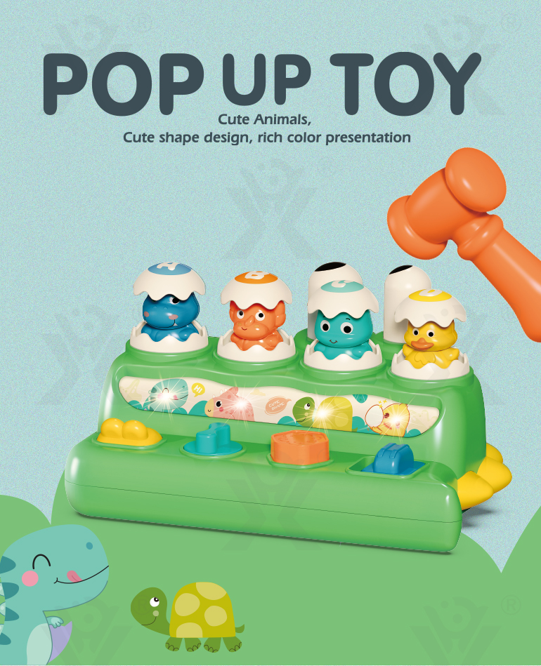 Whack-a-Mole Toy Dinosaur Style · TV10652 · detail image 1 of 6