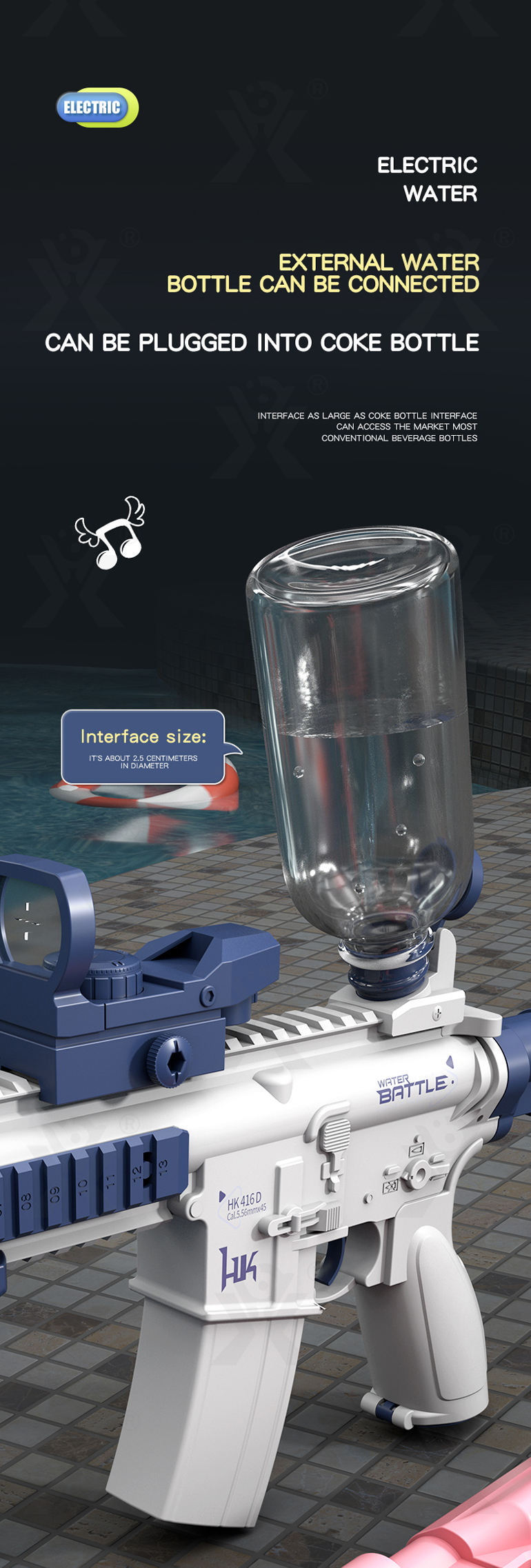 Water Gun Toys, Electrical · TV10635 · detail image 3 of 10