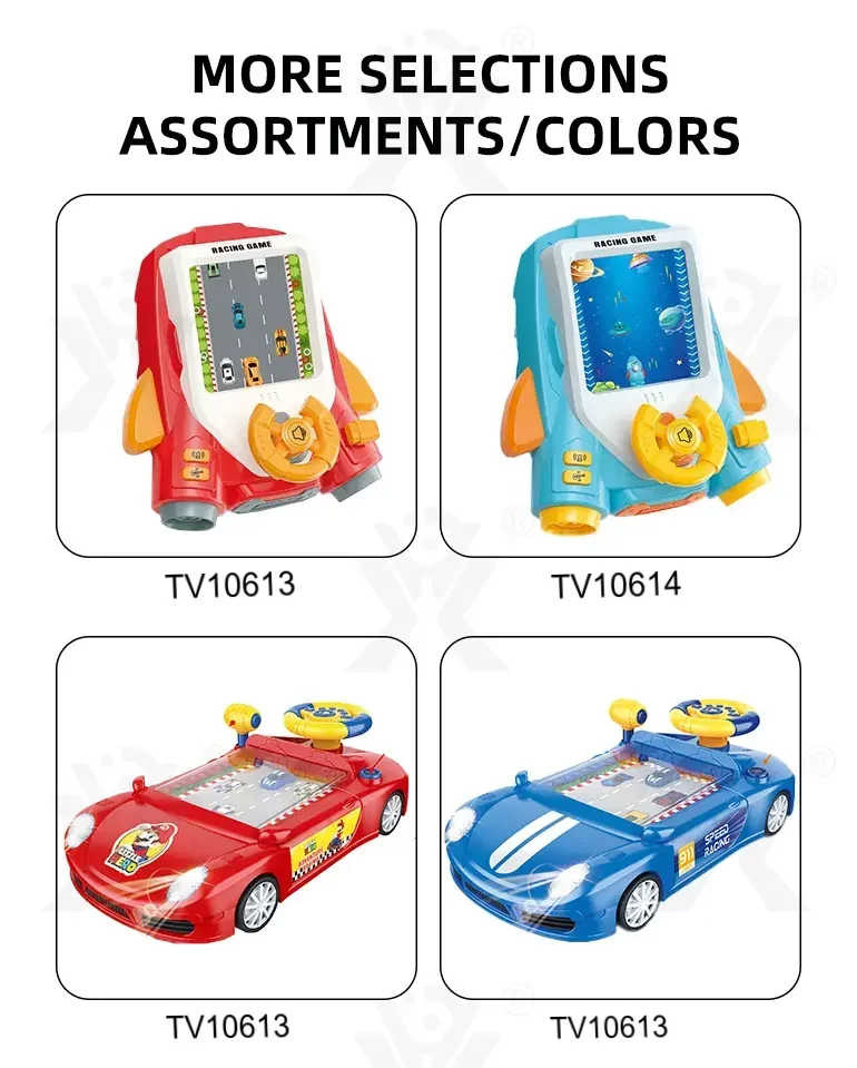 2-in-1 Driving & Space Flight Simulation Toy with Lights, Sounds, and Interactive Controls · TV10613 · detail image 10 of 11
