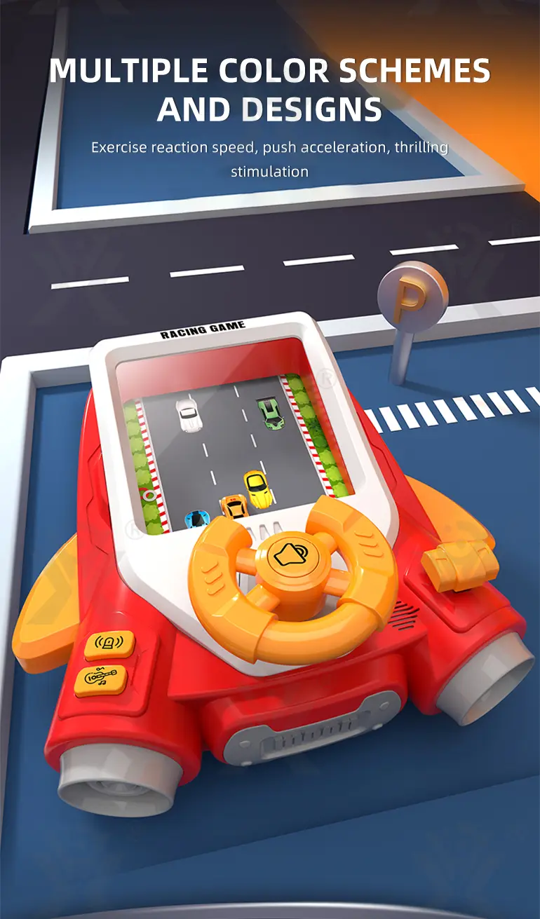 2-in-1 Driving & Space Flight Simulation Toy with Lights, Sounds, and Interactive Controls · TV10613 · detail image 4 of 11