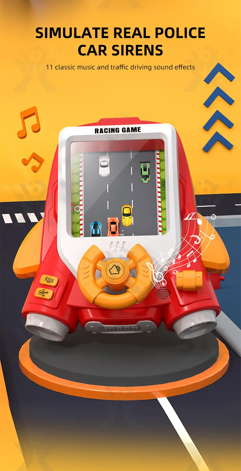 2-in-1 Driving & Space Flight Simulation Toy with Lights, Sounds, and Interactive Controls · TV10613 · detail image 7 of 11