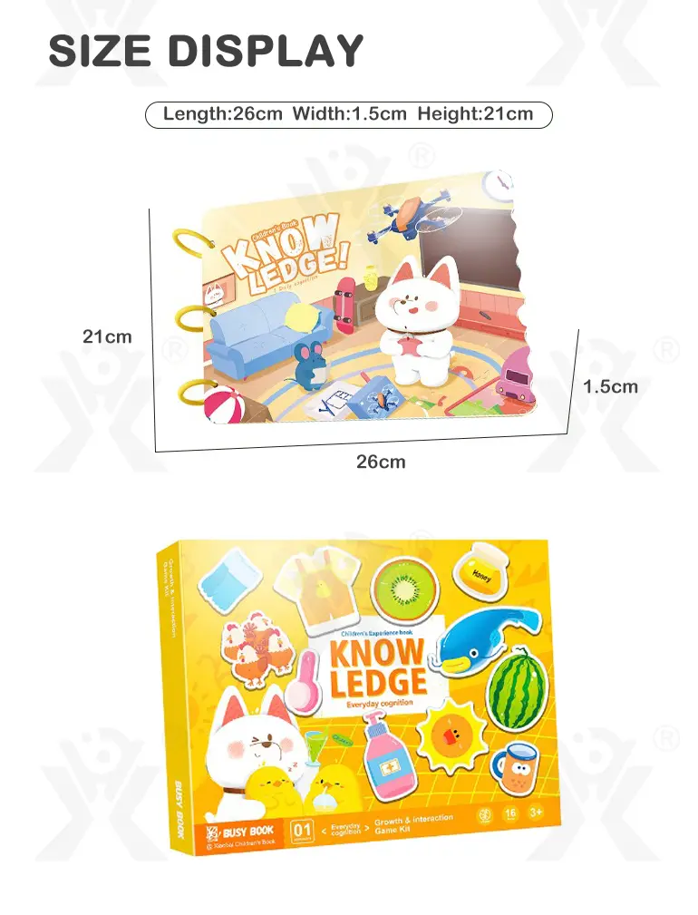 Magic Sticker Book for Kids with Four Learning Themes & Reusable Design · TV10620 · detail image 4 of 4