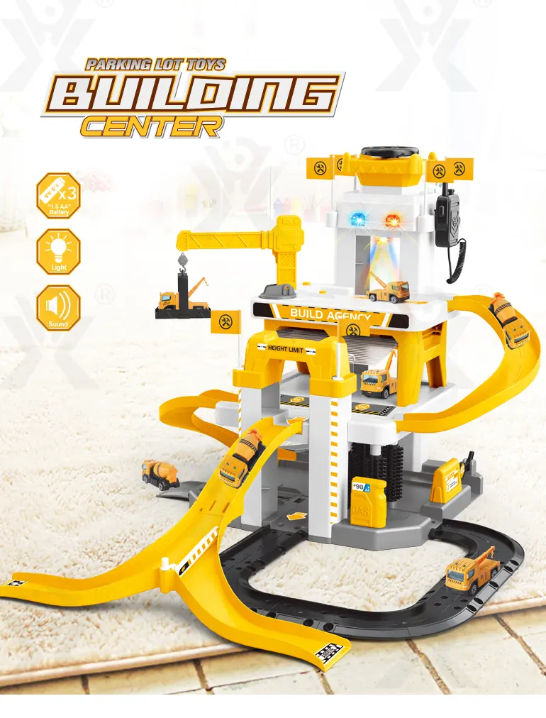 Engineering Parking Lot Toy with Lights, Sounds & Interactive Features · TV10626 · detail image 1 of 7