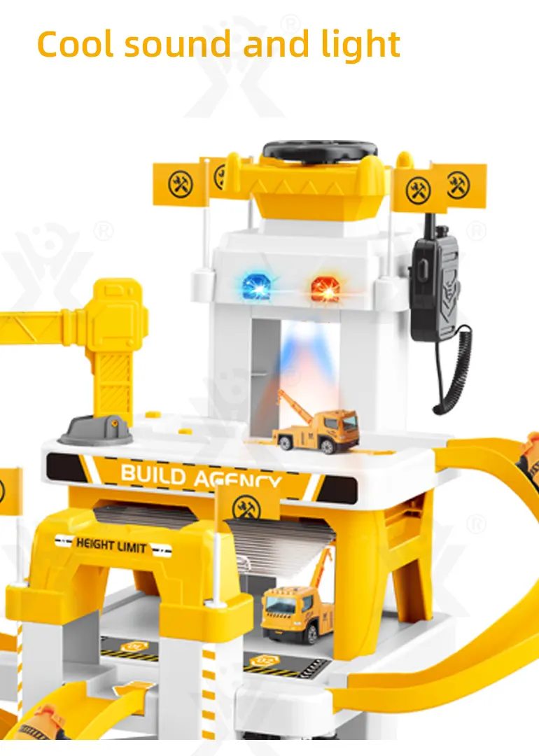 Engineering Parking Lot Toy with Lights, Sounds & Interactive Features · TV10626 · detail image 2 of 7