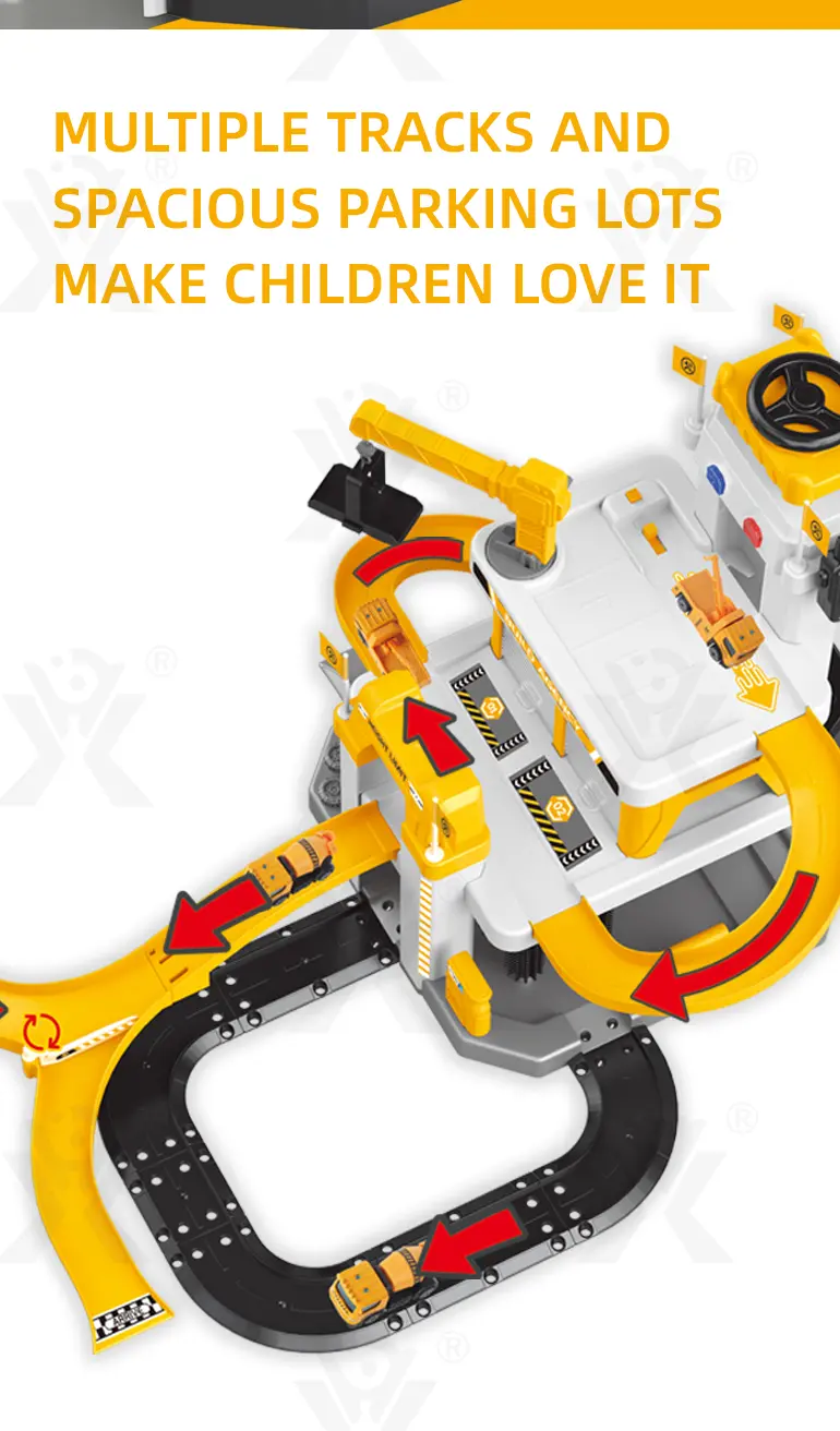 Engineering Parking Lot Toy with Lights, Sounds & Interactive Features · TV10626 · detail image 4 of 7