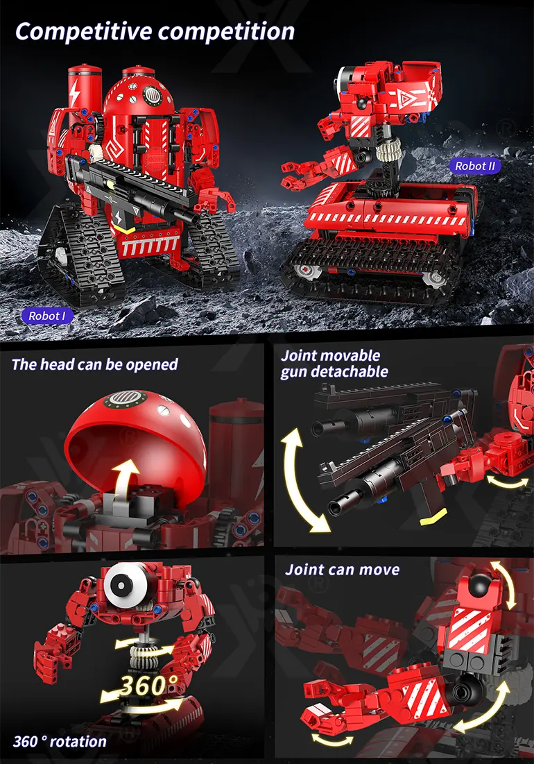 5-in-1 Programming Electric Robot with RC/APP Control & Transformable Models · TV10630 · detail image 4 of 9