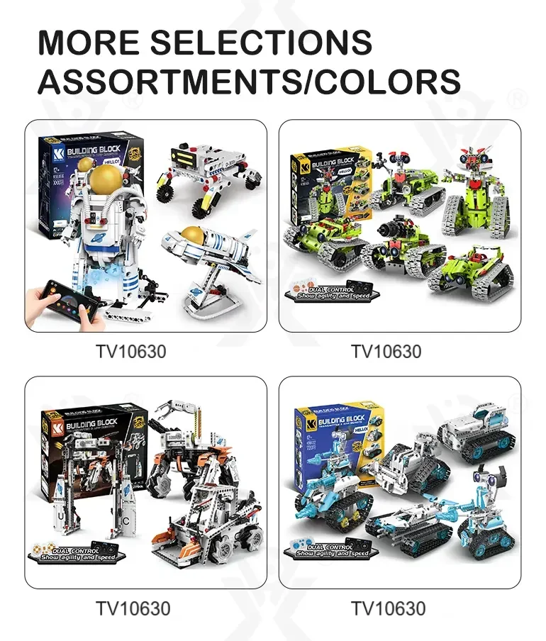 5-in-1 Programming Electric Robot with RC/APP Control & Transformable Models · TV10630 · detail image 8 of 9