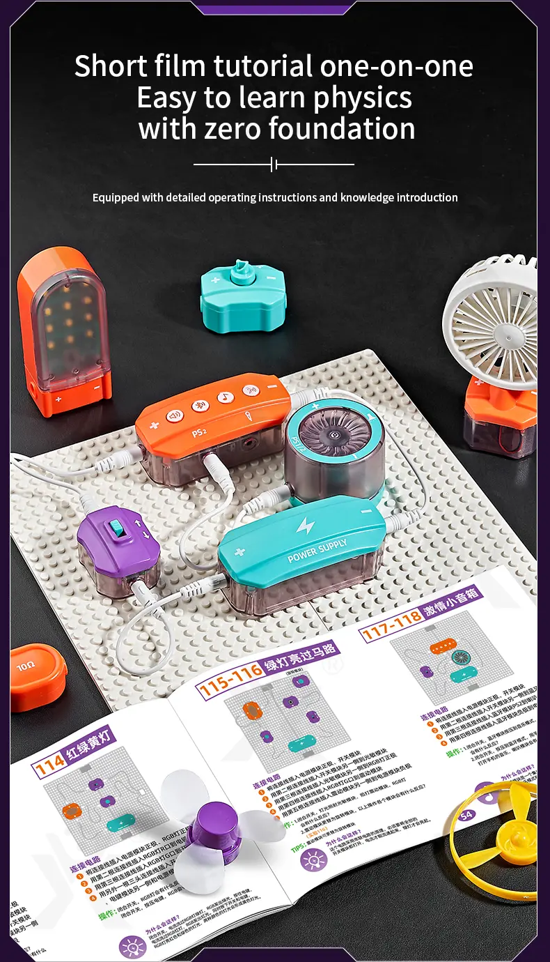 Electronic Bricks With 100+ Circuit Experiments · TV10598 · detail image 11 of 14