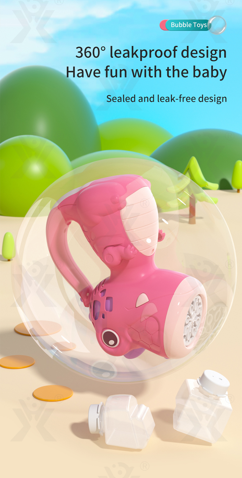 Cute Dinosaur Bubble Machine with Lights & Music · TV10649 · detail image 4 of 10