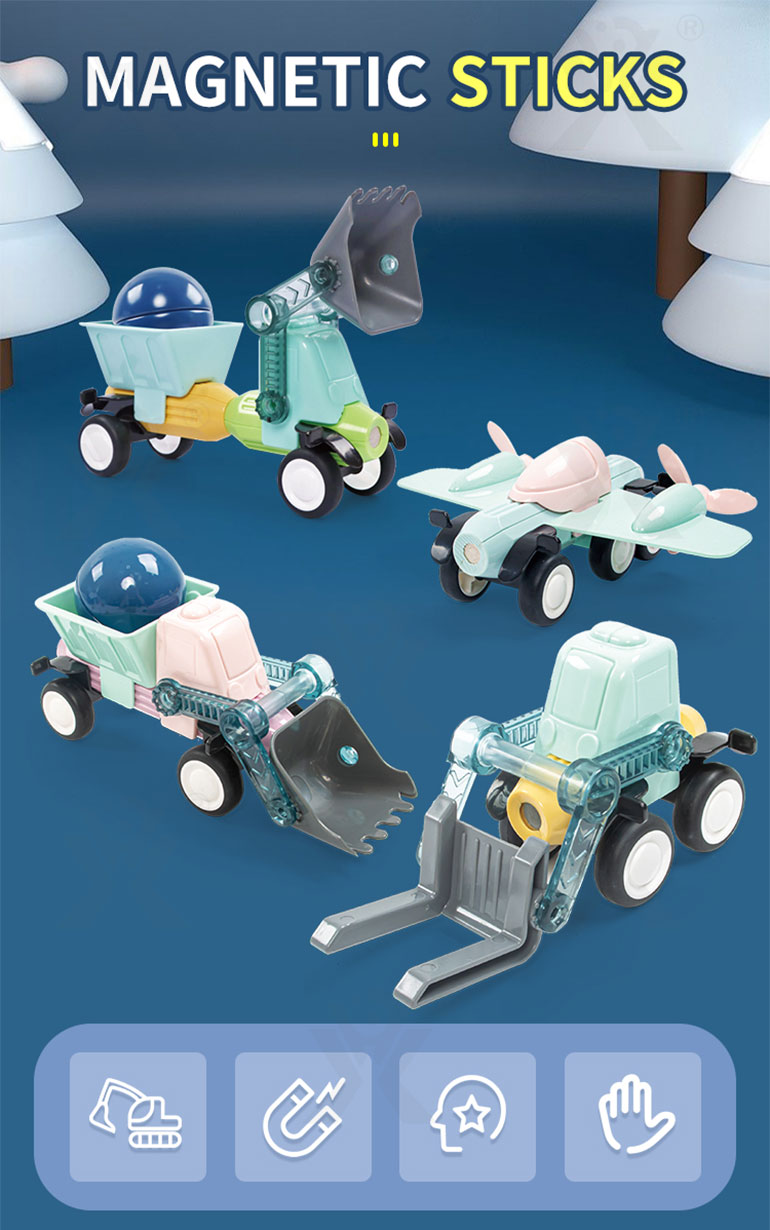 Magnetic Building Block Toys · TV10634 · detail image 1 of 8