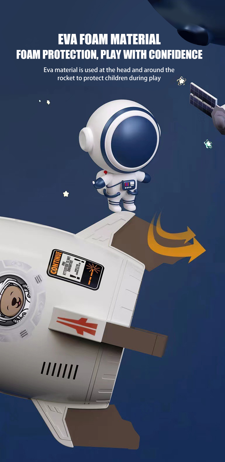 Technology Rocket Sprinkler Toy · TV10496 · detail image 5 of 8